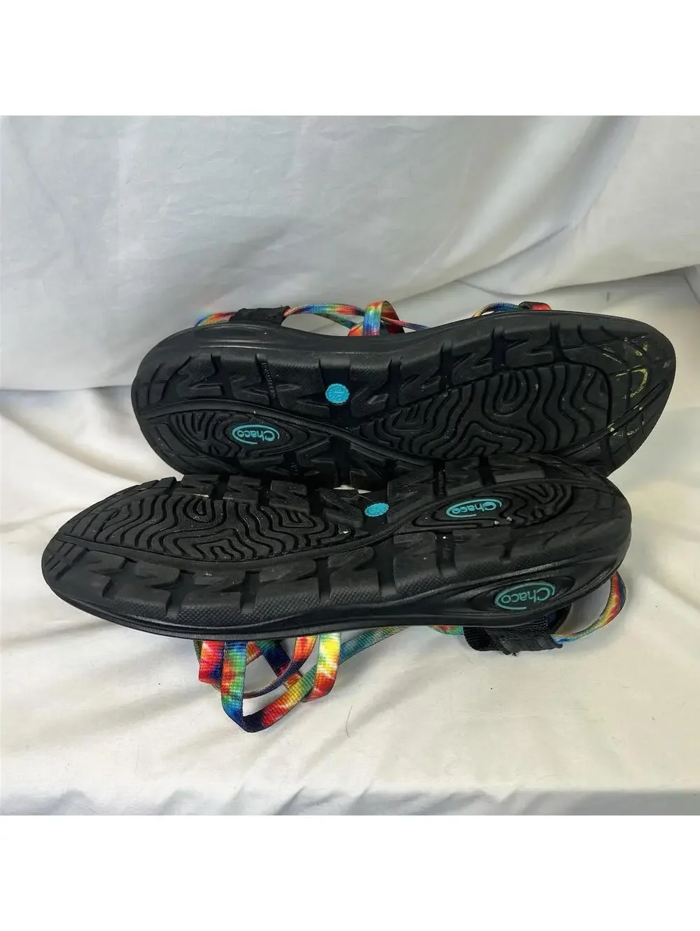 Chaco zvolv x2 Outdoor Strappy Sandles Tie-Dye Outdoor Hiking SZ 7 EUC
